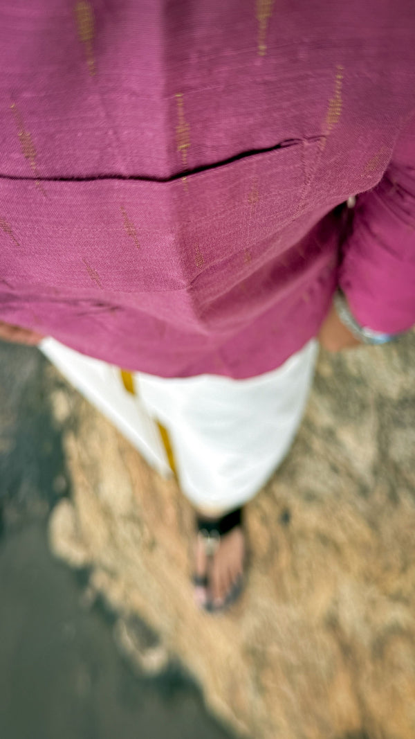 Arsh - Purple Mauve Kurta