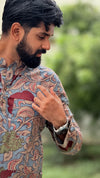 Arsh - Light Blue Kalamkari Kurta