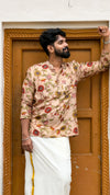 Arsh - Beige Kalamkari kurta