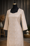 Jahnvi Light Grey Kurti Set