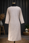 Jahnvi Light Grey Kurti Set