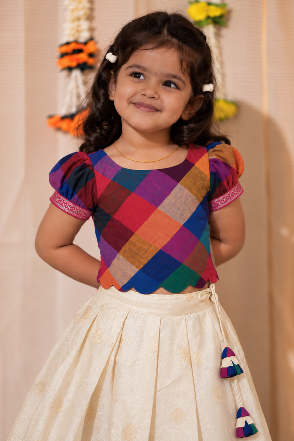 Mahi Multicolor Lehenga Mini (Set of 2)