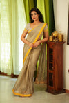 Mayilini Grey Saree (Set of 2)