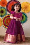 Saatvika magenta mini