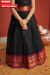 Tamizh Black Lehenga Mini (Set of 2)