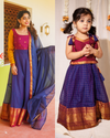 Inbha Blue with Magenta Mom & Me