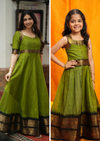 Suhasini Green Mom & Me Set