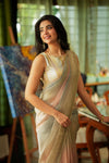 Yazhmozhi Green Multicolour Saree (Set of 2)