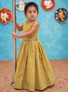 Mathangi Beige Lehenga Mini ( Set of 2 )