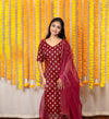 Yashodha Maroon (only Top)