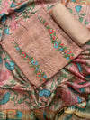 Chanderi Suit #Peach