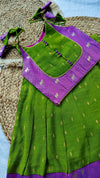 Anusha Green & Magenta Mini