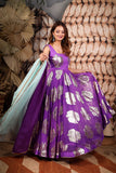 Lilac Jacquard Dress(FW)