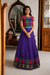 Thendral Violet Croptop and Skirt ( Set of 2 )