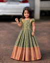 Mayuri Mint Green Lehenga Mini (Set of 2 )
