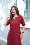 Suji Maroon Co - Ords ( Set of 2 )