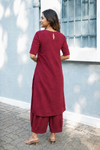 Suji Maroon Co - Ords ( Set of 2 )