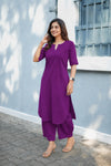 Suji Violet Co-ords (Set of 2)
