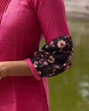 Crimson Charm pink Kurta (PR)