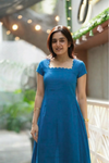 Aarna Teal Kurta Set (Set of 2)