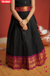 Tamizh Black Lehenga Mini (Set of 2)