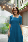 Aarna Teal Kurta Set (Set of 2)