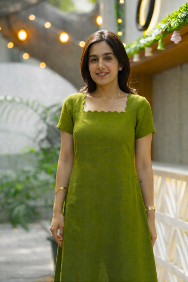 Aarna Green Kurta Set (Set of 2)