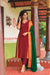 Veena Maroon Narayanpet Kurti Set (Set of 2)