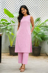 Samyuktha Light Pink Co - Ords (Set of 2 )