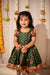 Smriti Green Brocade with Paithini Border Mini