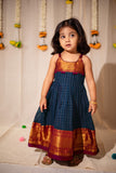 Sahana Navy Blue Mini