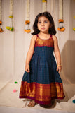 Sahana Navy Blue Mini