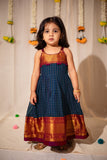 Sahana Navy Blue Mini