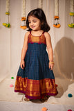 Sahana Navy Blue Mini