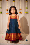 Sahana Navy Blue Mini