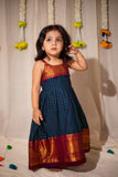 Sahana Navy Blue Mini