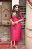 IMD - Iva Magenta Kurta Set (Set of 2)