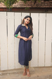 IMD - Laila Blue kurta set (Set of 2)