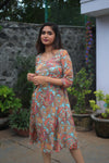 GRG - Myra Aqua Paisley Dress - S only