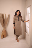 Rithi Grey & Black Kurti Set