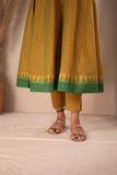 Raiza Mustard Brown & Green Co-ord Set