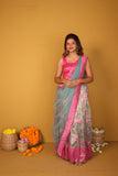 Urvi Pink & Teal