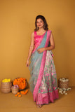 Urvi Pink & Teal