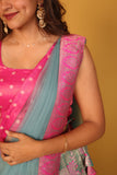 Urvi Pink & Teal