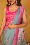 Urvi Pink & Teal