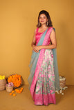 Urvi Pink & Teal