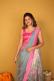 Urvi Pink & Teal