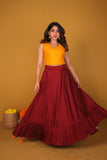 Vandana Mustard & Maroon