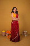 Vandana Mustard & Maroon