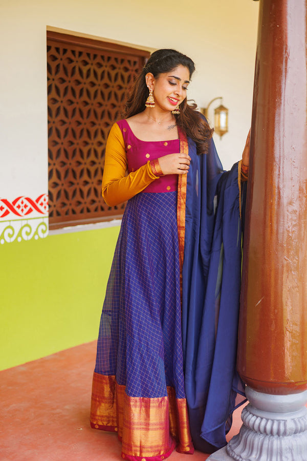 Inbha Blue with Magenta Mom & Me